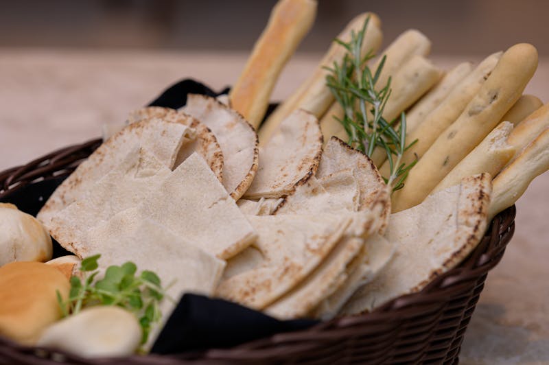 Garlic breadsticks at Jet's pizza